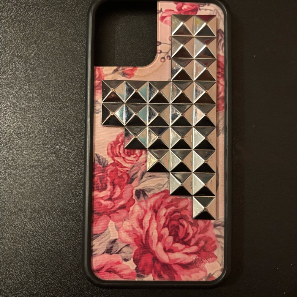 Wildflowers Pink Floral Stud Case iPhone 12 Pro